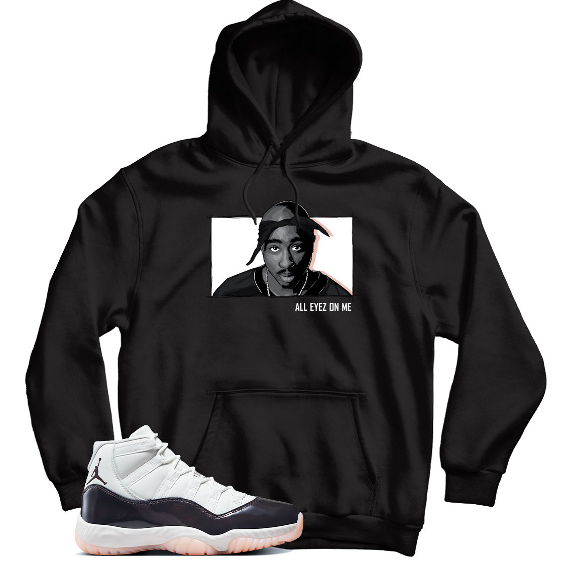 Jordan 11 Neapolitan hoodie