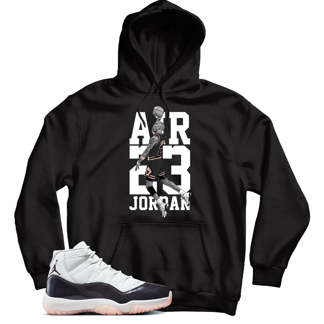 Jordan 11 Neapolitan hoodie