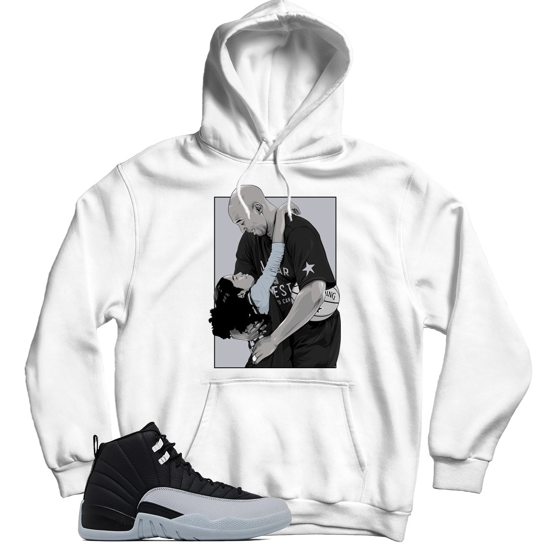 Jordan 12 Barons hoodie