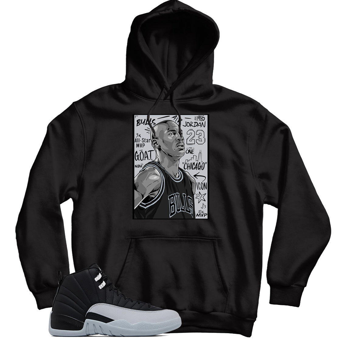 Jordan 12 Barons Hoodie