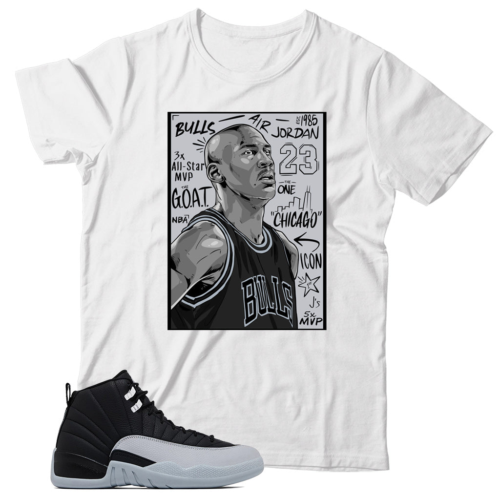 Jordan 12 Barons shirt