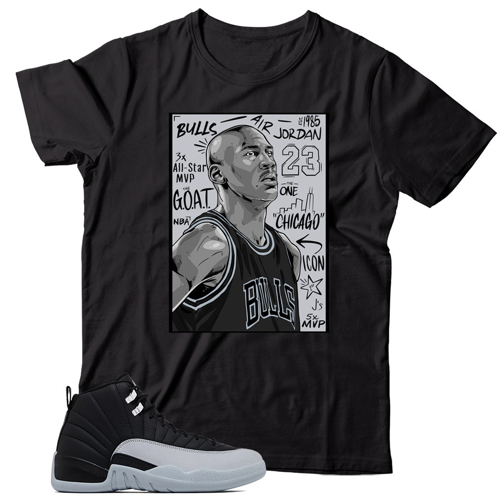 Jordan 12 Barons shirt