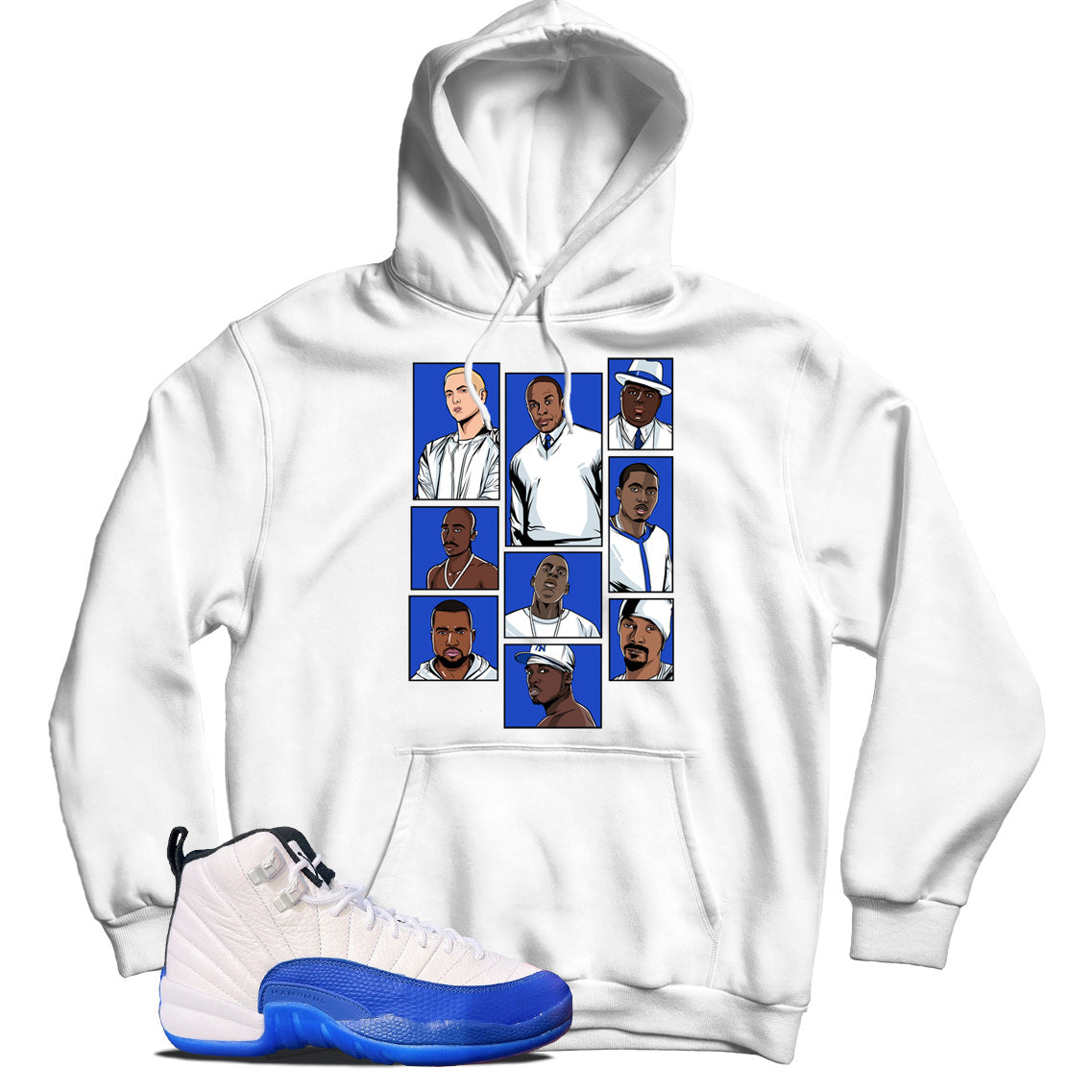 Jordan 12 Blueberry hoodie