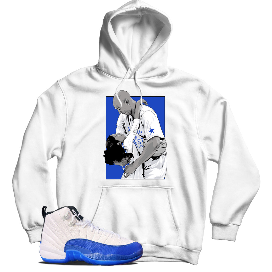 Jordan 12 Blueberry hoodie