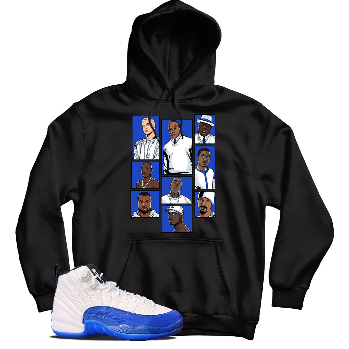 Jordan 12 Blueberry hoodie