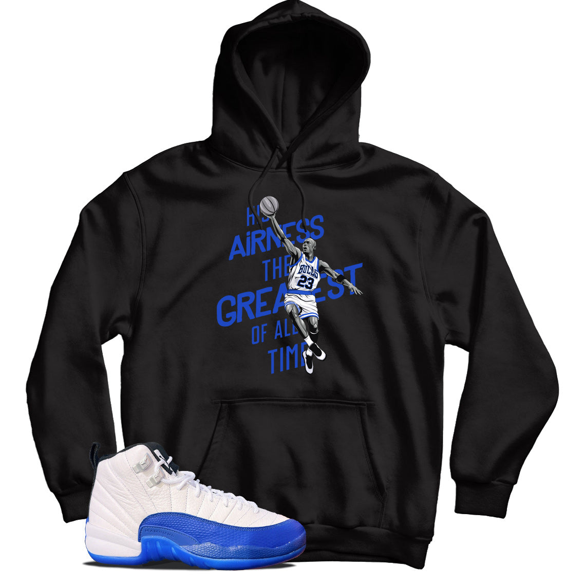 Jordan 12 Blueberry hoodie