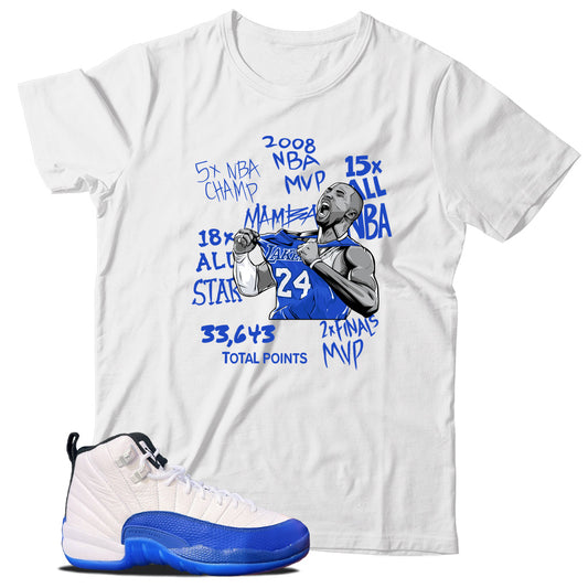 Jordan 12 Blueberry shirt