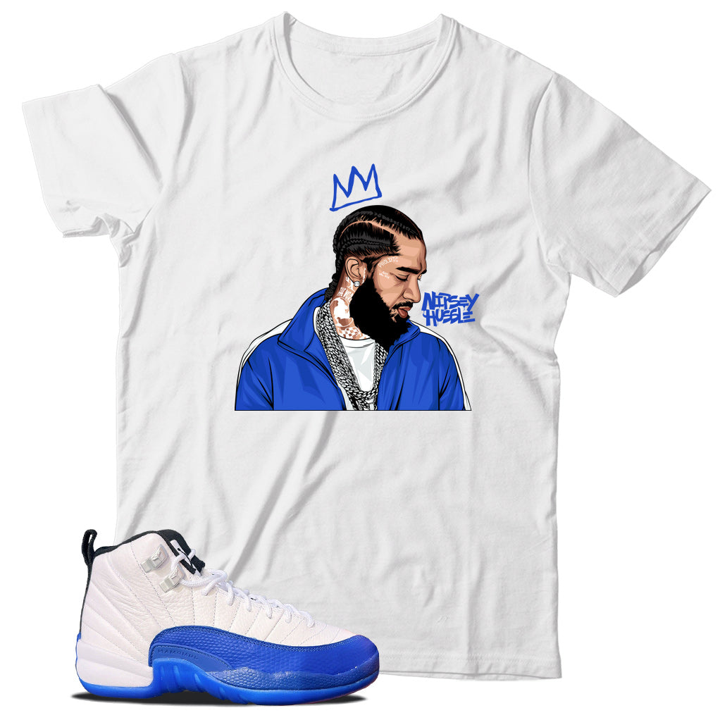 Jordan 12 Blueberry shirt