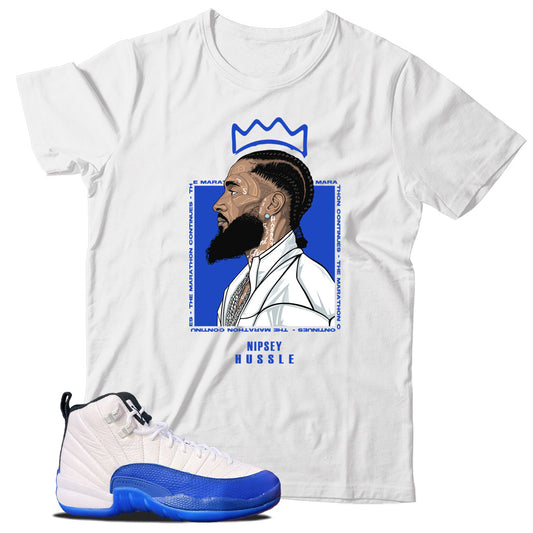 Jordan 12 Blueberry shirt