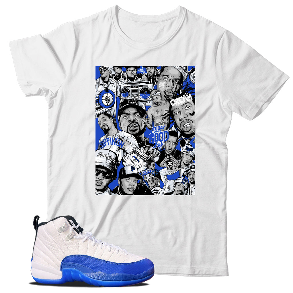 Jordan 12 Blueberry shirt