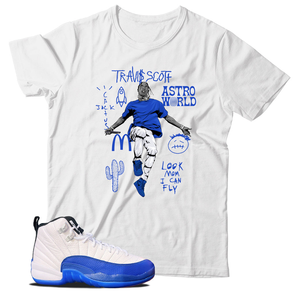 Shirt Match Jordan 12 Blueberry