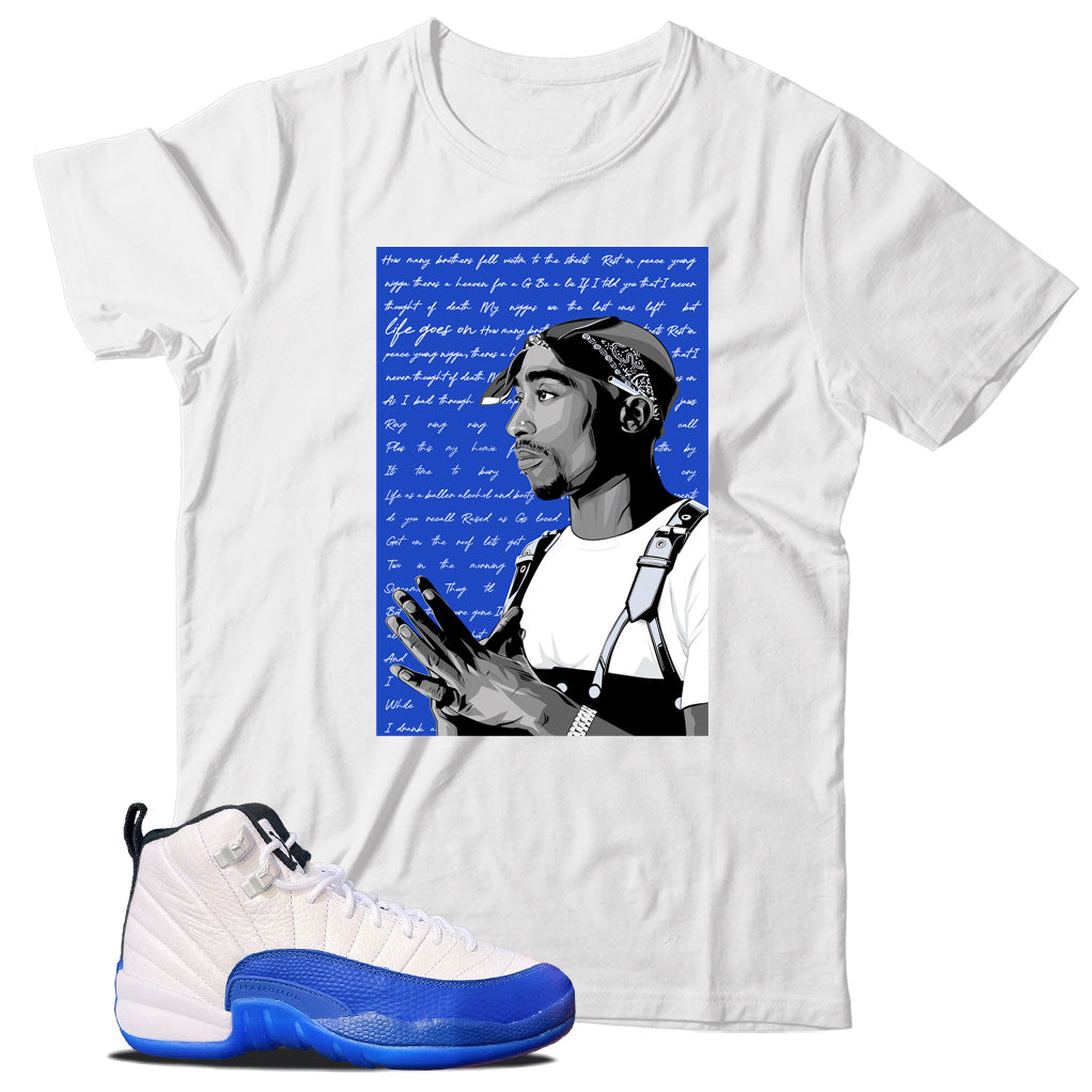 Jordan 12 Blueberry shirt