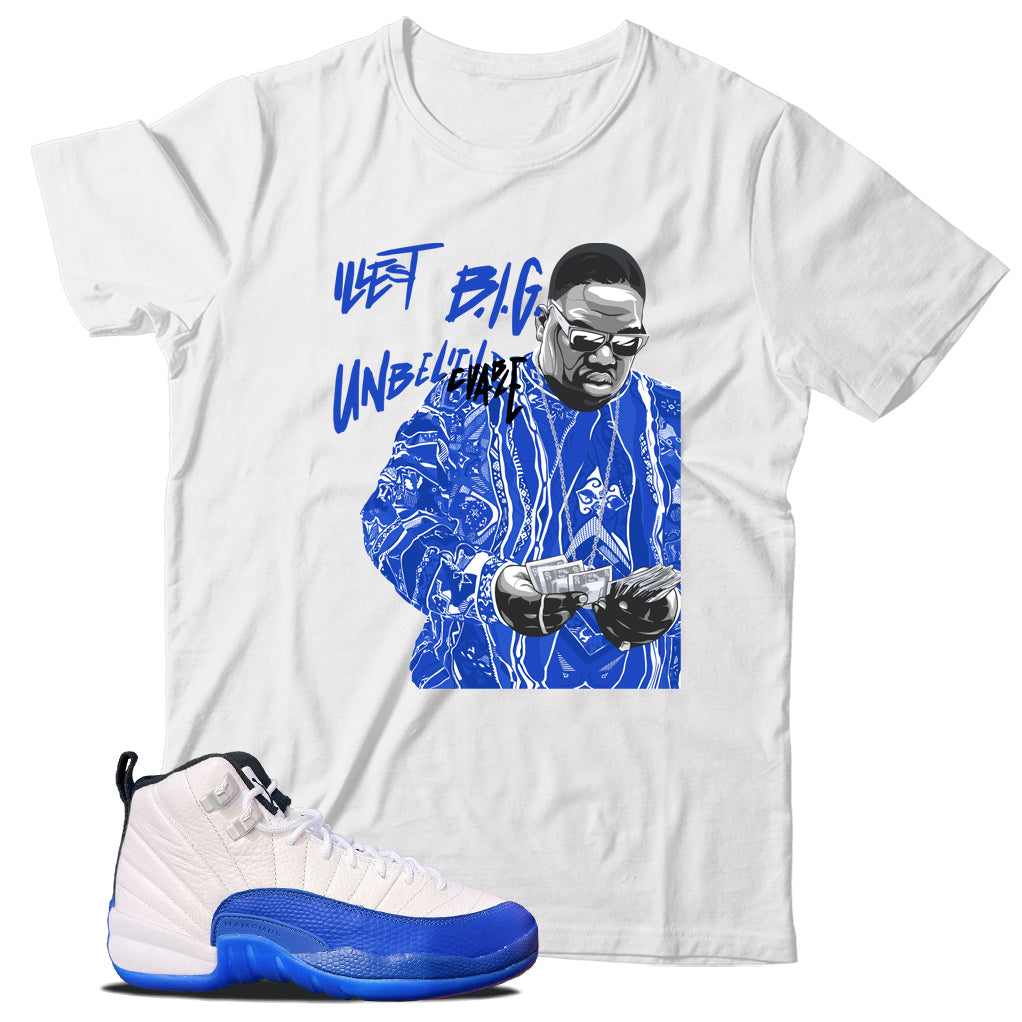 Jordan 12 Blueberry shirt