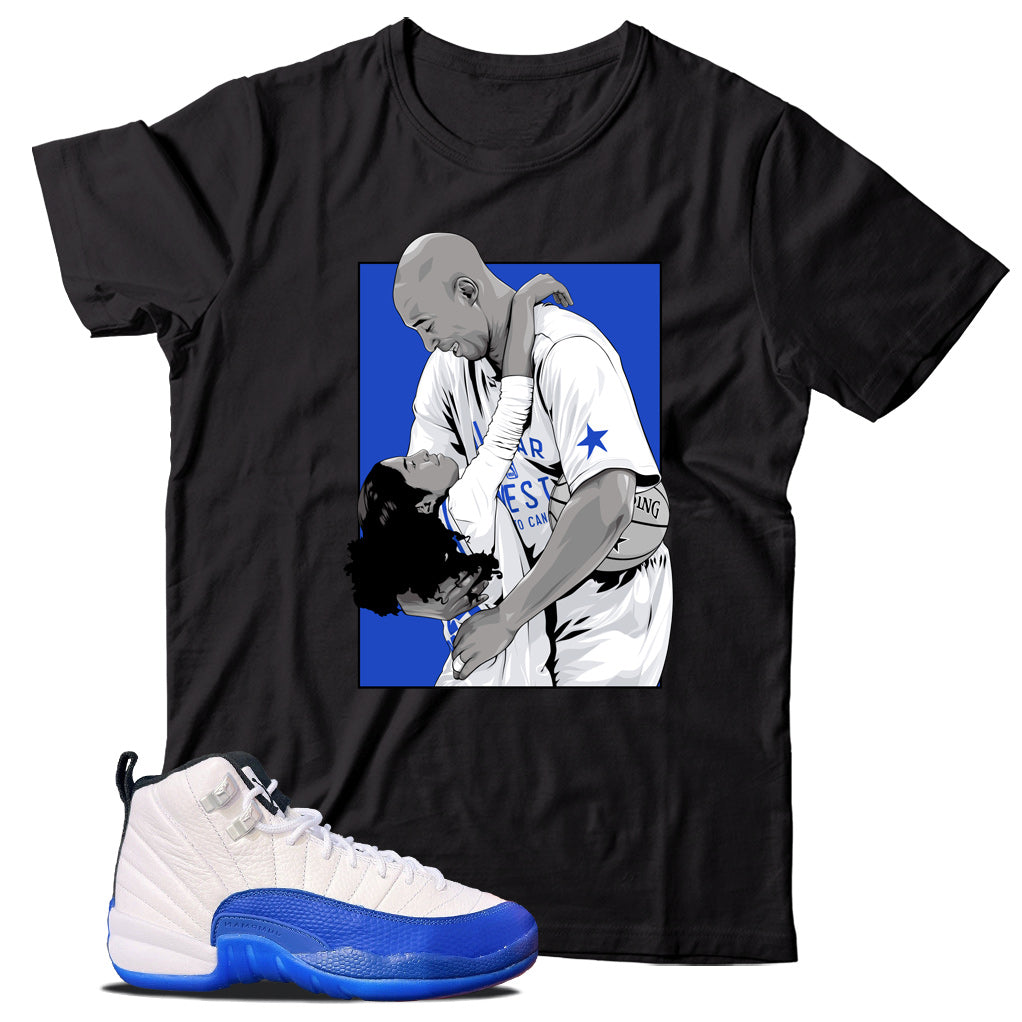 Jordan 12 Blueberry shirt