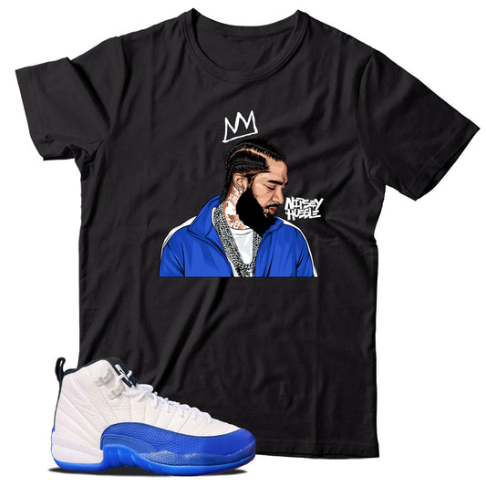 Jordan 12 Blueberry shirt