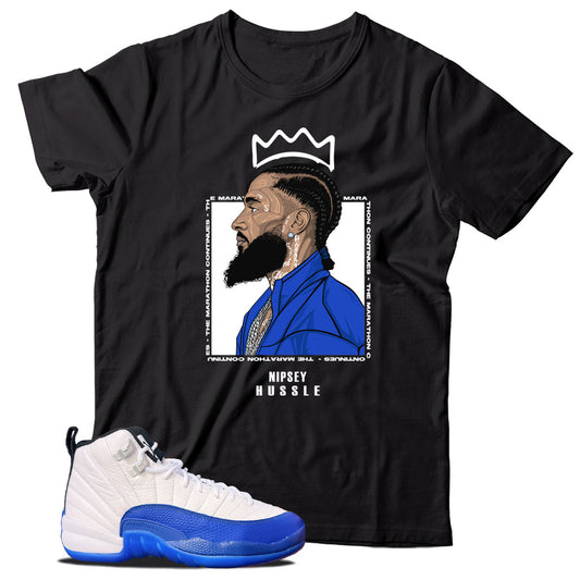 Jordan 12 Blueberry shirt