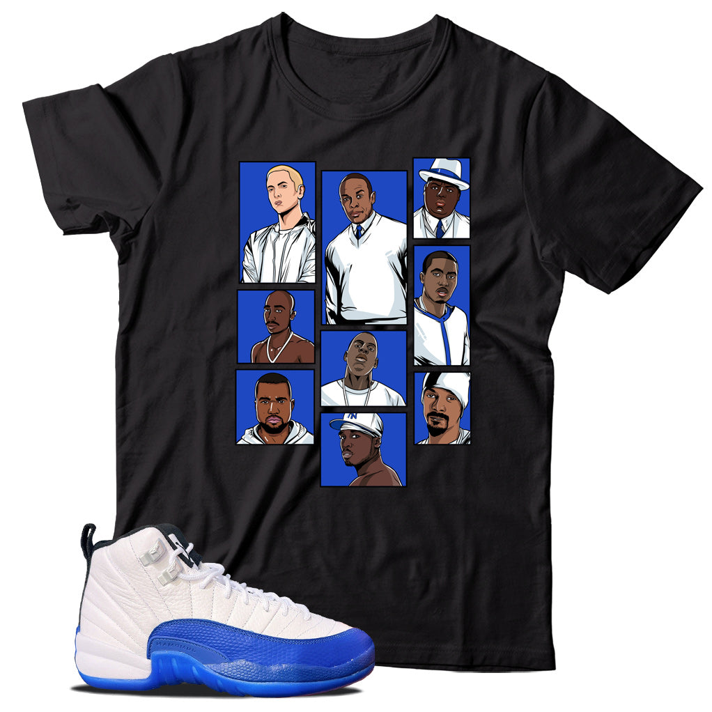 Jordan 12 Blueberry shirt