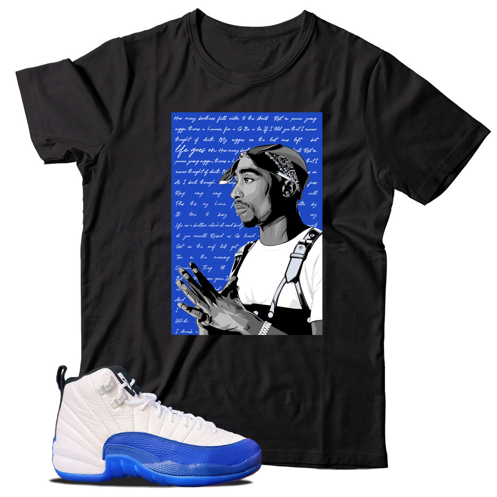 Jordan 12 Blueberry shirt