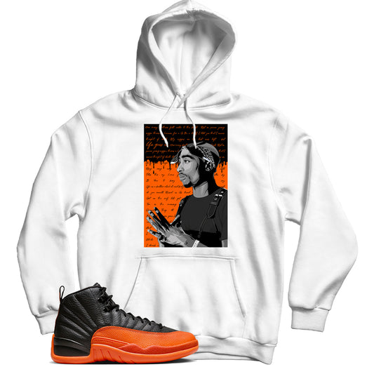 Jordan 12 Brilliant Orange hoodie