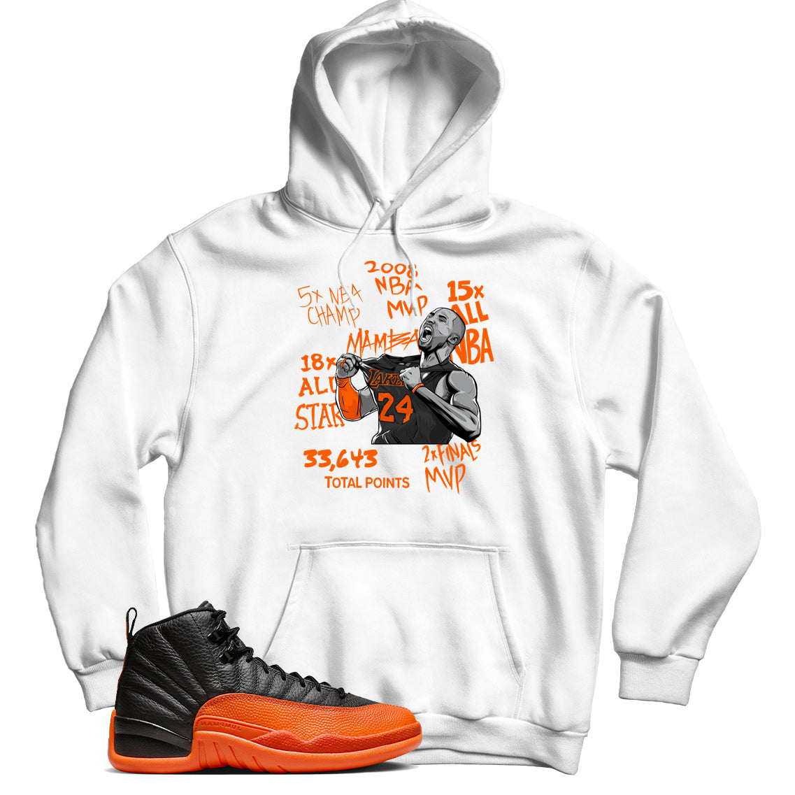 Jordan Brilliant Orange hoodie