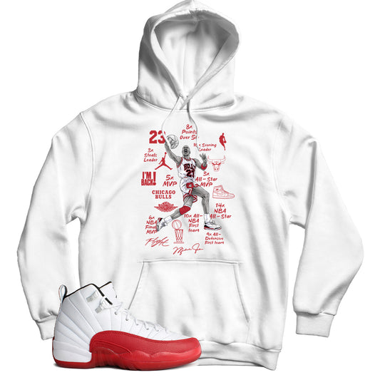 Jordan 12 Cherry hoodie