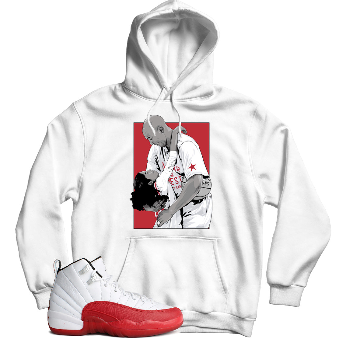 Hoodie Match Jordan 12 Cherry