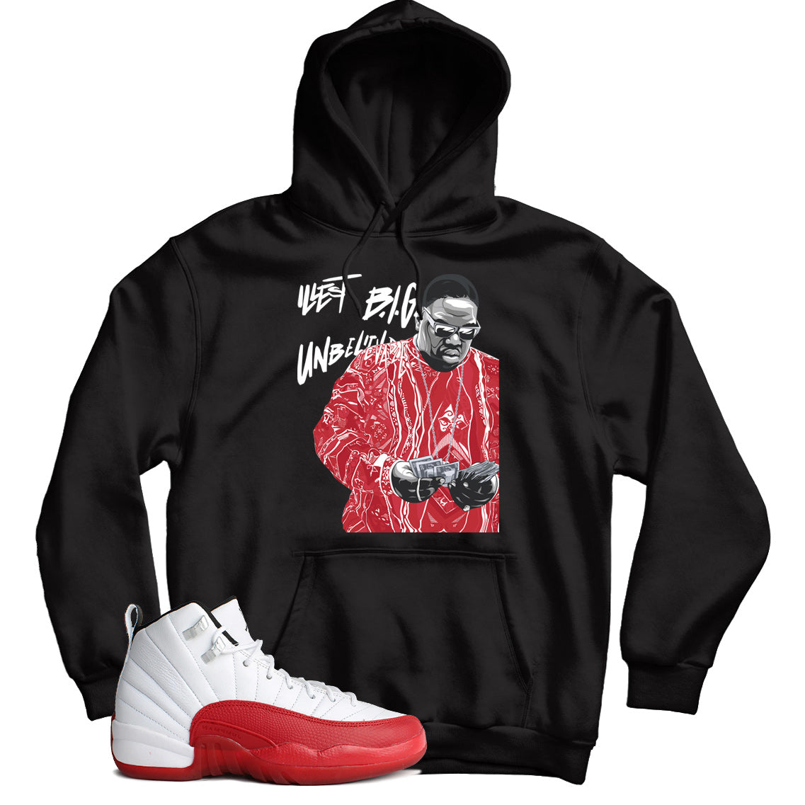 Hoodie Match Jordan 12 Cherry