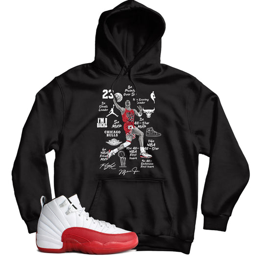 Hoodie Match Jordan 12 Cherry