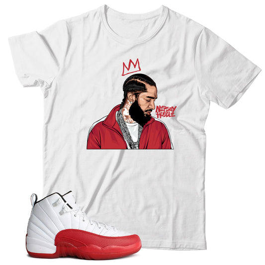 Jordan 12 Cherry shirt