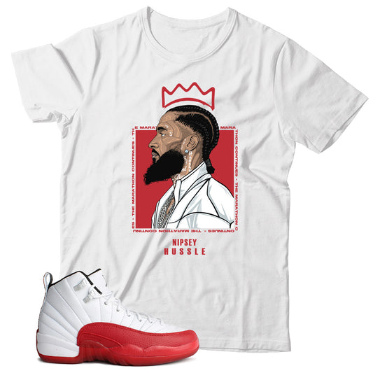 Jordan 12 Cherry shirt