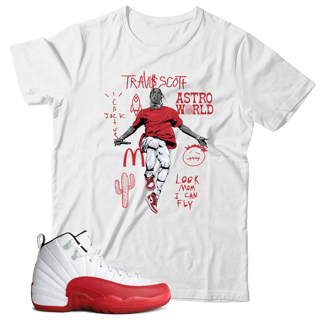 Shirt Match Jordan 12 Cherry