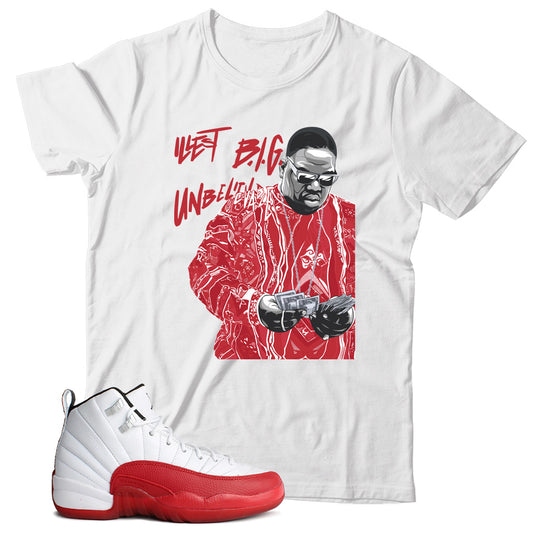 Jordan 12 Cherry shirt