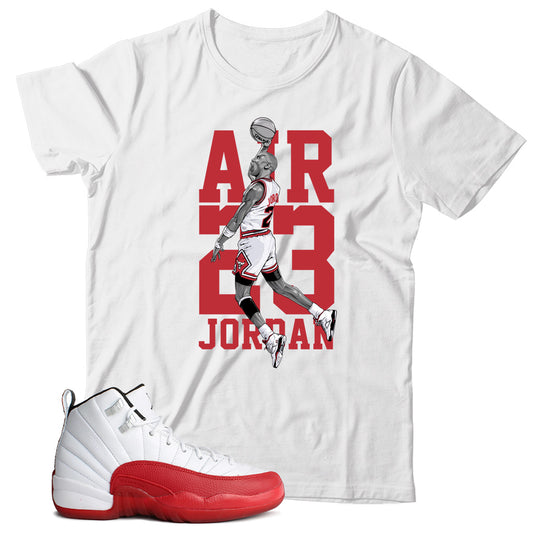 Jordan 12 Cherry shirt