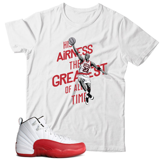 Jordan 12 Cherry shirt