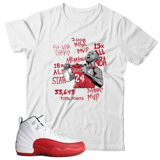 Jordan 12 Cherry shirt