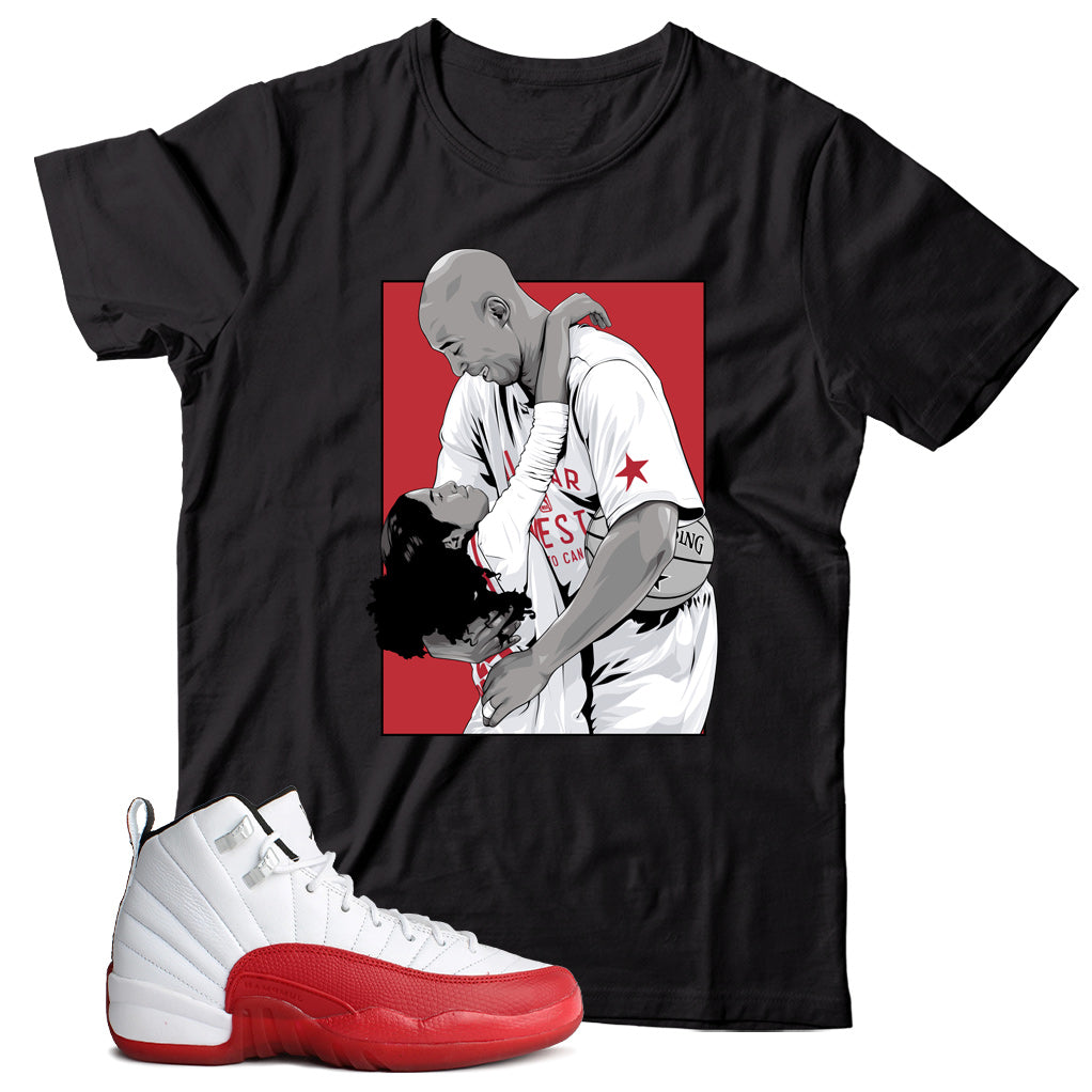 Shirt Match Jordan 12 Cherry