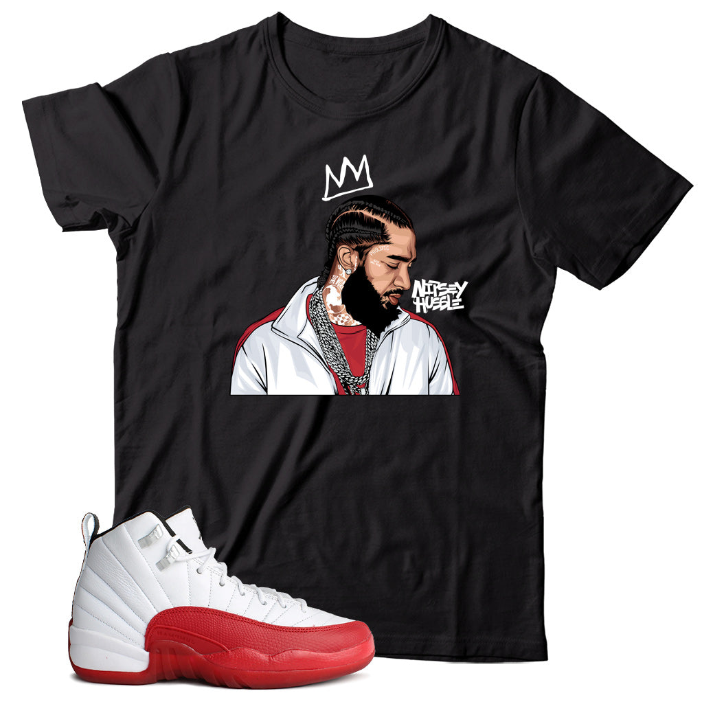 Jordan 12 Cherry shirt