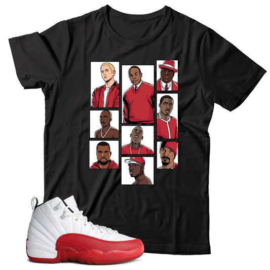 Jordan 12 Cherry shirt