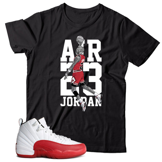 Jordan 12 Cherry shirt