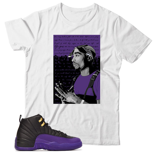 Shirt Match Jordan 12 Field Purple