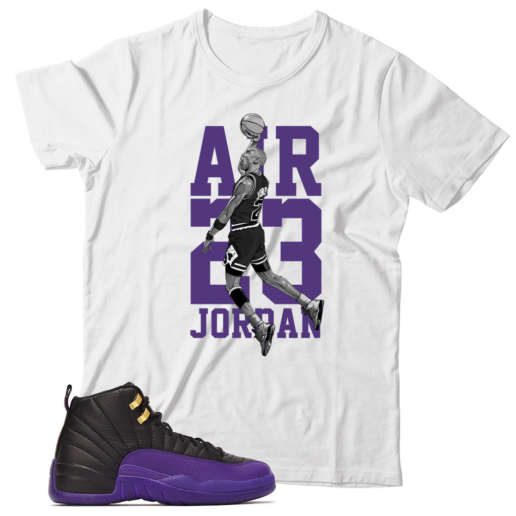 Shirt Match Jordan 12 Field Purple