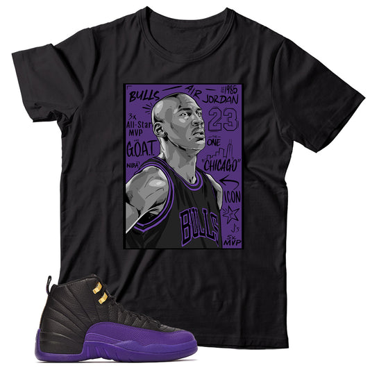 Jordan Field Purple shirt