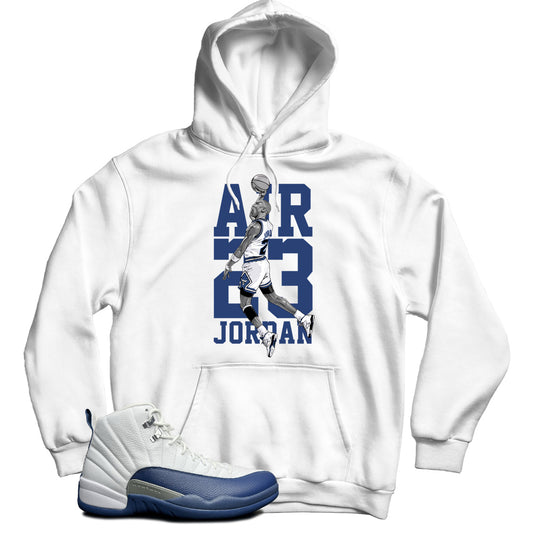 Jordan 12 French Blue Hoodie