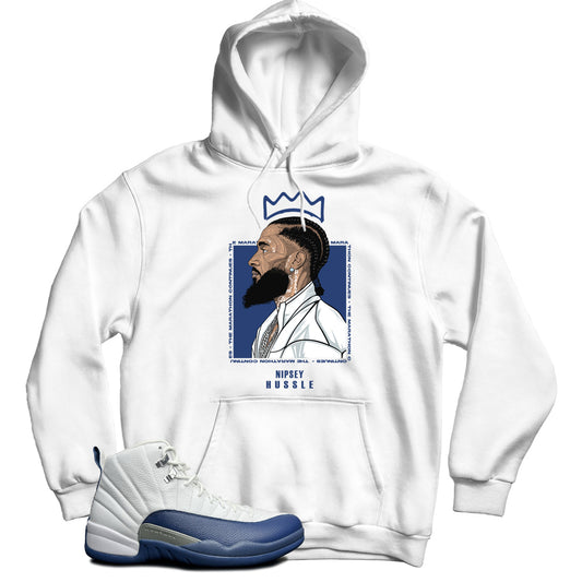 Jordan 12 French Blue Hoodie