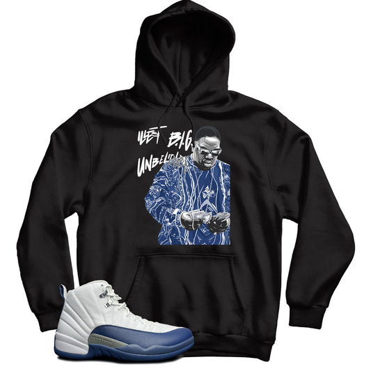 Jordan 12 French Blue hoodie