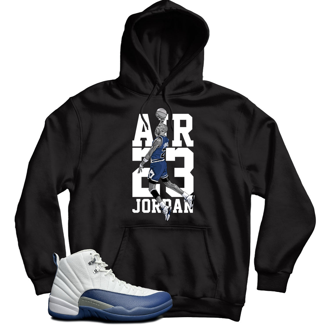 Jordan 12 French Blue Hoodie