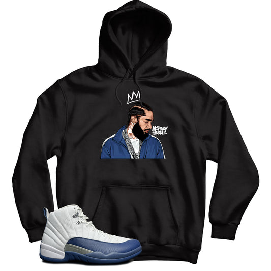 Jordan 12 French Blue Hoodie