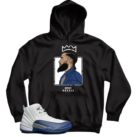Jordan 12 French Blue Hoodie