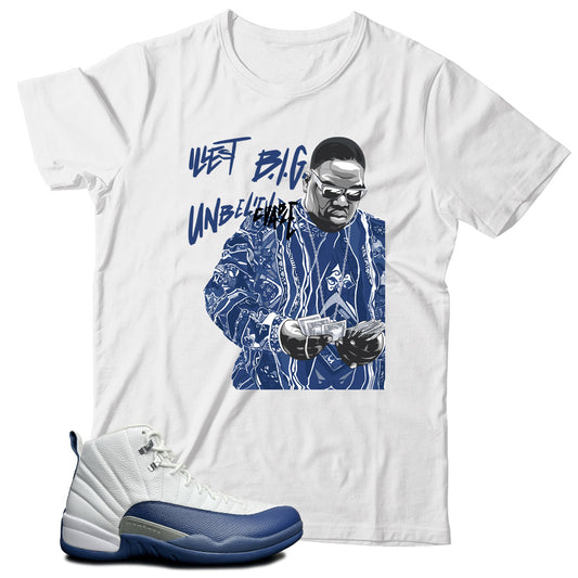 Shirt Match Jordan 12 French Blue