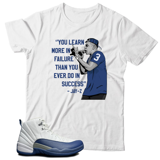 Shirt Match Jordan 12 French Blue
